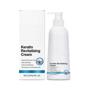 Unegrs Keratin Revitalizing Hair Cream Deep Conditioning Treatment 8oz